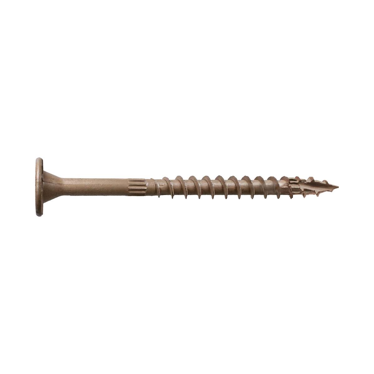 Simpson Strong-Tie Strong-Drive SDWS Timber Exterior Grade Screw, 0.220-in. x 4-in. T40, Tan, 50-Pack (SDWS22400DB-R50)