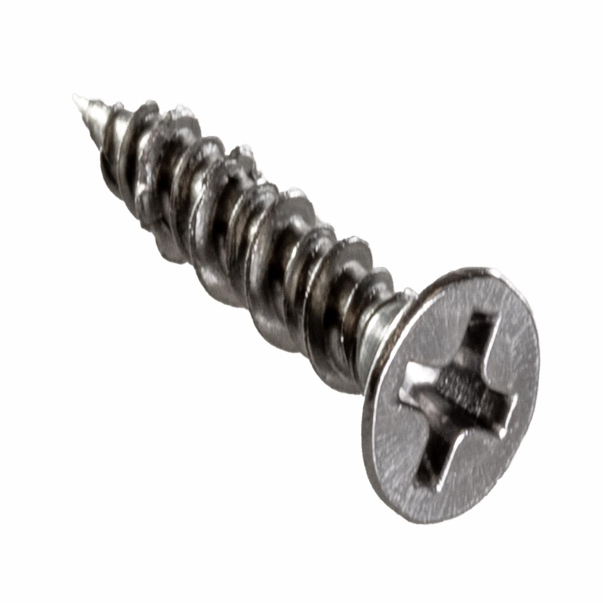 Simpson T06J075FXC Marine Screw, Flat Head #6 x 3/4 in. #2 Phillips Drive, Type 316