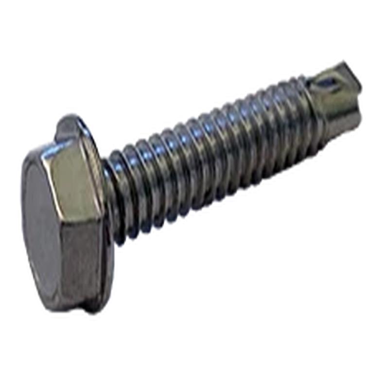 [150 PKG] Self Drilling Screws Unslotted Hex Washer #2 Point 410 Stainless 8-18 X 1 1/2