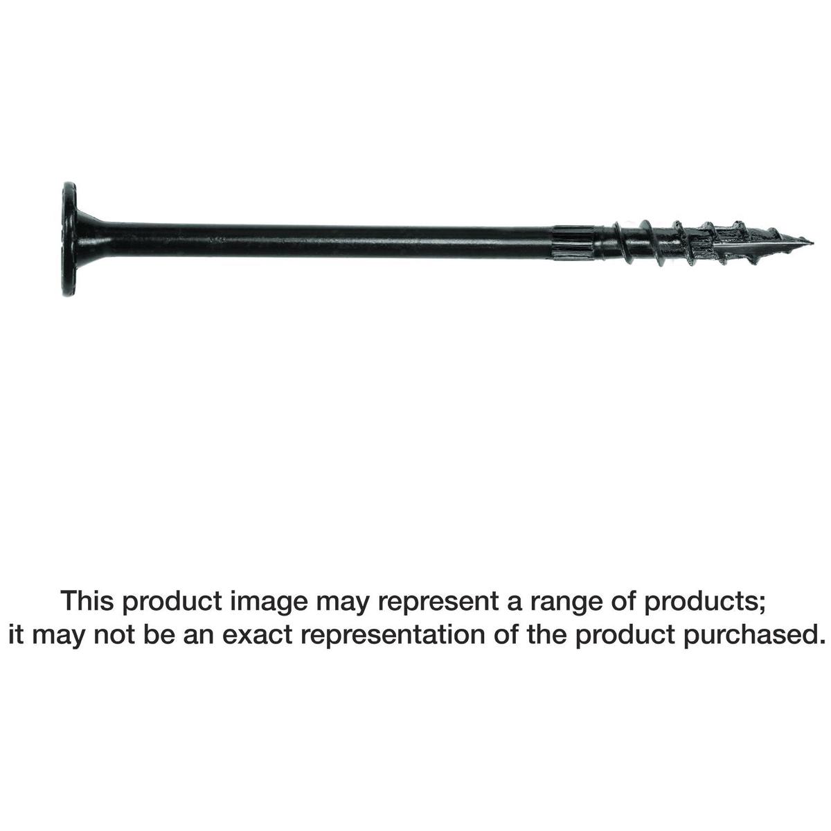 Simpson Strong-Tie SDW22500MB Strong-Drive SDW EWP-PLY Screw, .220-in. x 5-in. T40 6-Lobe, E-coat, 200-Pack