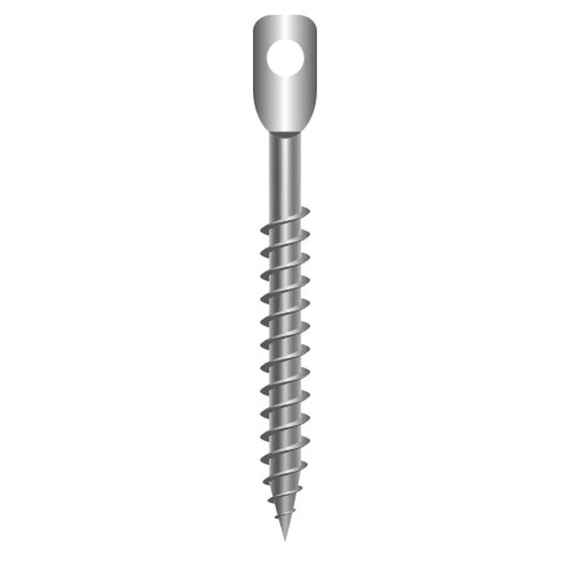 Strong-Point EA4 Accoustical Eye Lag, Plain, 1/4 x 4, Box of 1,000 Special Application
