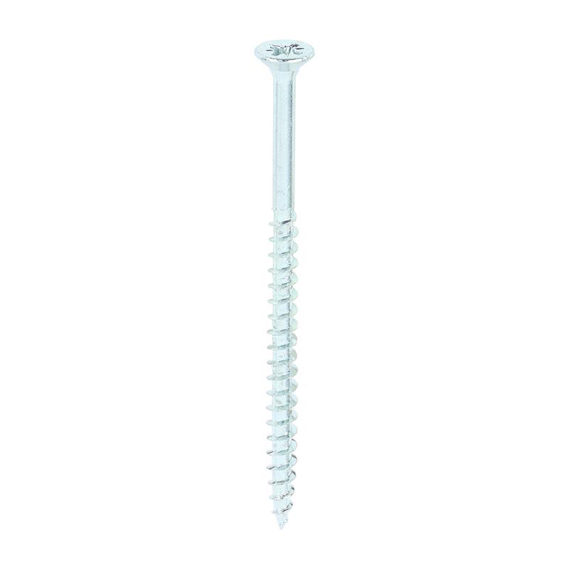 TIMCO Solo Chipboard & Woodscrews – PZ – Double Countersunk – Zinc – 6.0 x 100 – 100 Pieces Box