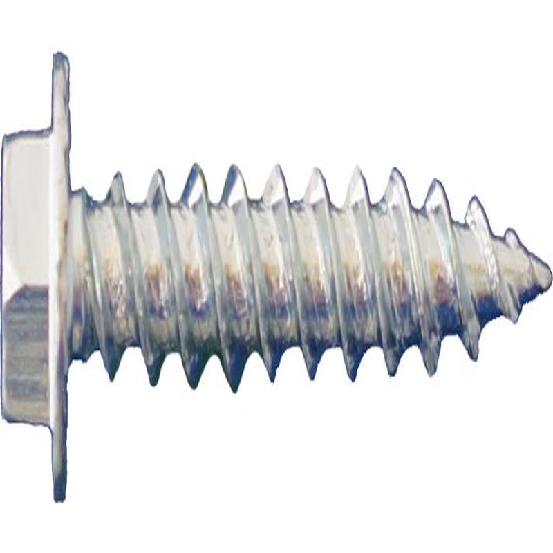 DAGGERZ SMZ080012 8 x 1/2 Unslotted Hex Washer Head w/Serrations Sheet Metal Screws Zinc 15000 PCS