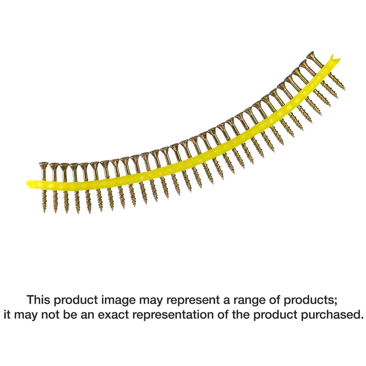 Simpson Strong-Tie HCKWSV134S Strong-Drive WSV SUBFLOOR Screw , #9 x 1-3/4-in. T25, Yellow Zinc, 1000-Pack
