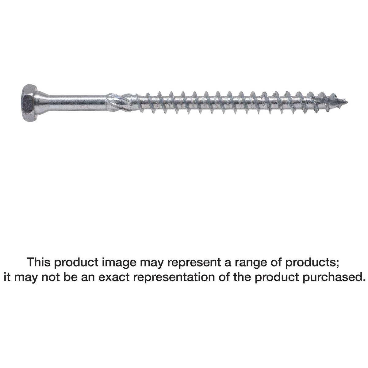 Simpson Strong-Tie SDHR31614 Strong-Drive SDHR COMBO-HEAD Screw, 0.315-in. x 6-1/4-in., Blue Zinc, 100-Pack