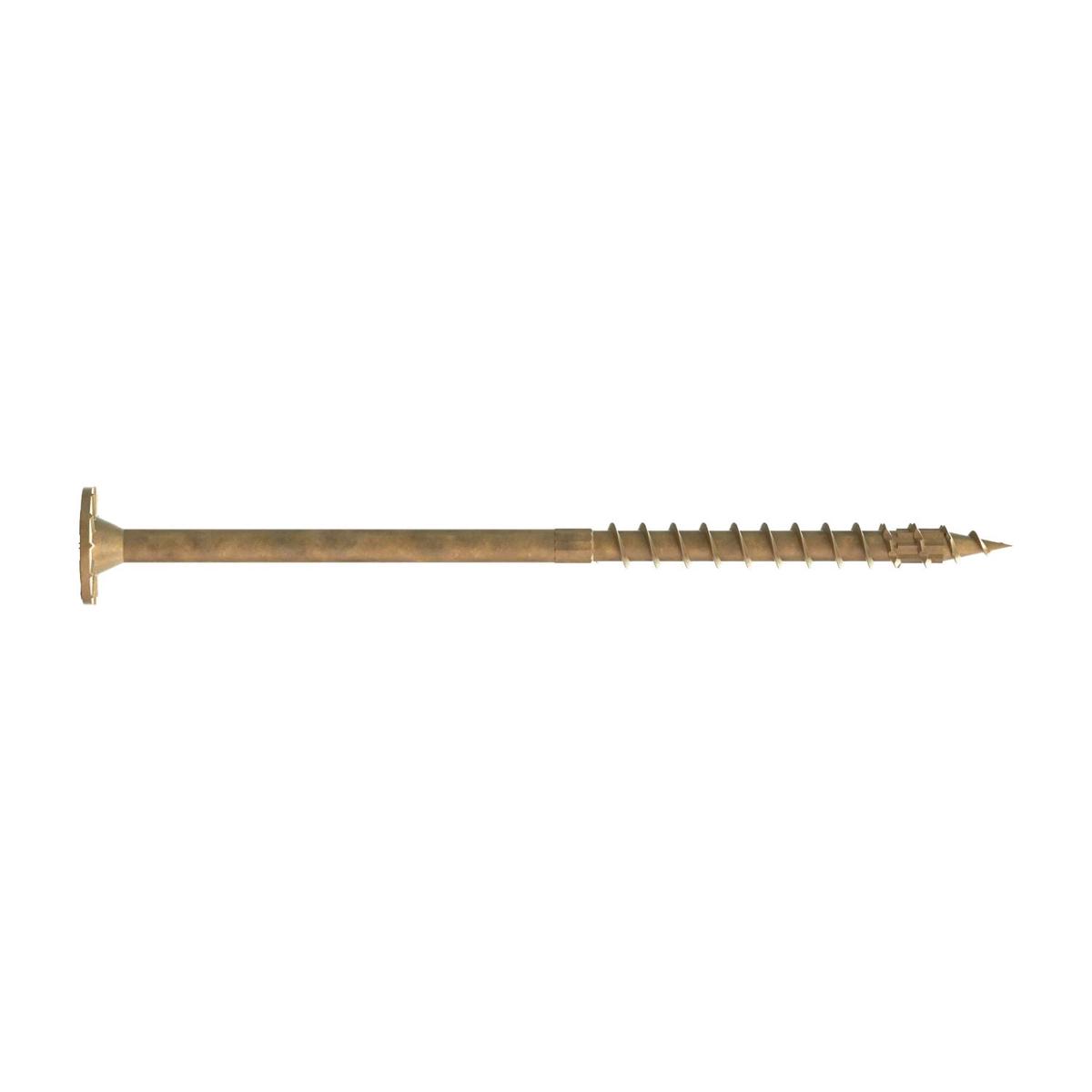 Simpson Strong-Tie Strong-Drive SDWS Timber Exterior Grade Screw, 0.220-in. x 6-in. T40, Tan, 50-Pack (SDWS22600DB-R50)