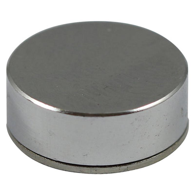 TIMCO Threaded Screw Caps – Solid Brass – Polished Chrome – 14mm – 4 Pieces TIMpac