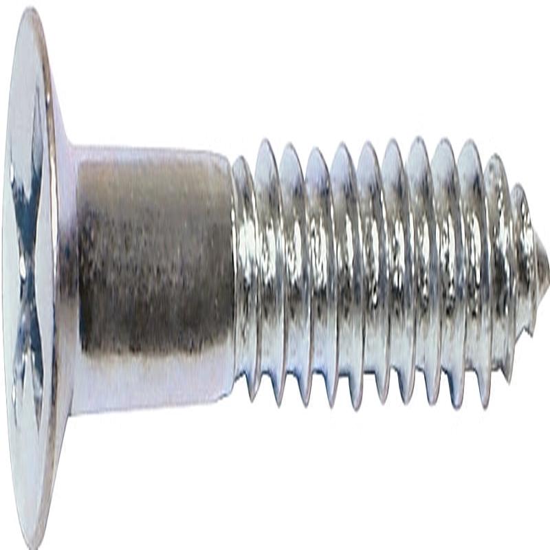 Midwest Fastener 02563 Screw, #8 Thread, 3 in L, Coarse Thread, Flat Head, Phillips Drive, Sharp Point, Steel, Zinc