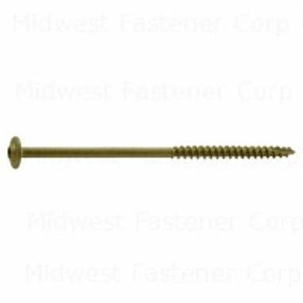 SaberDrive 52540 Lag Screw, 3/8 in Thread, 8 in OAL