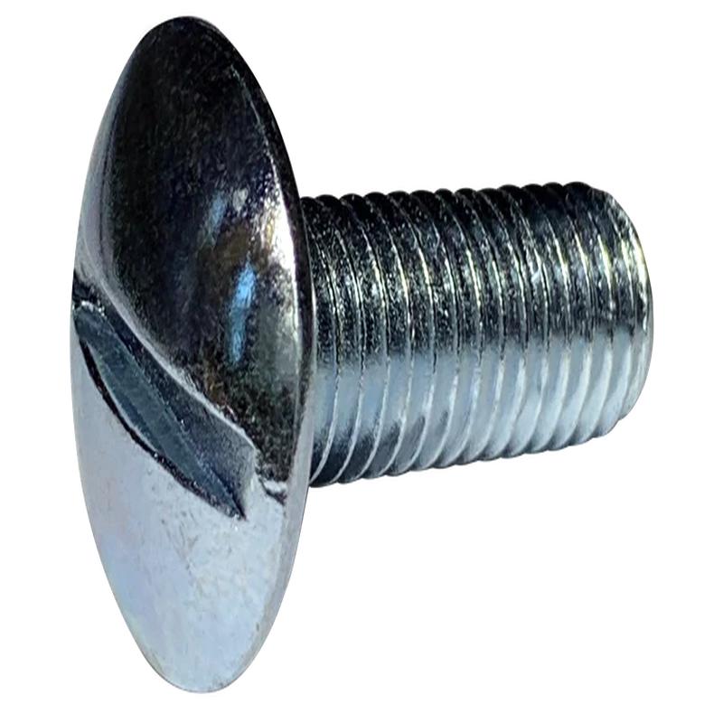 [10000 BULK] Machine Screws Slotted Truss Steel Zinc 6-32X5/8