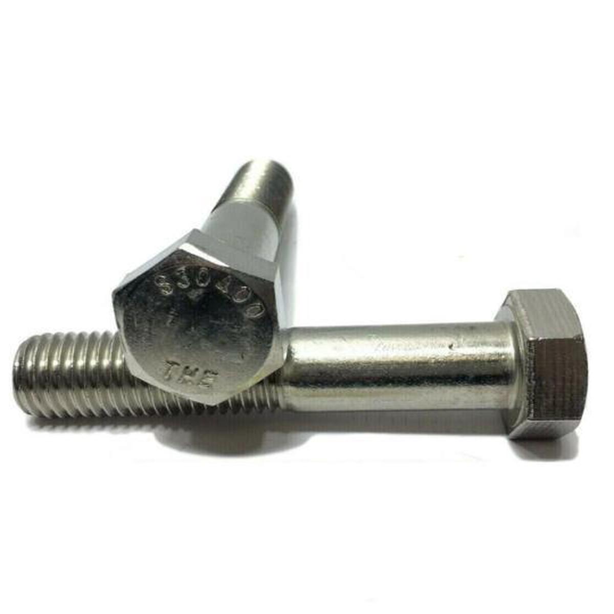 5/16"-18 x 2" Stainless Steel Hex Cap Screw / Bolt 18-8 / 304