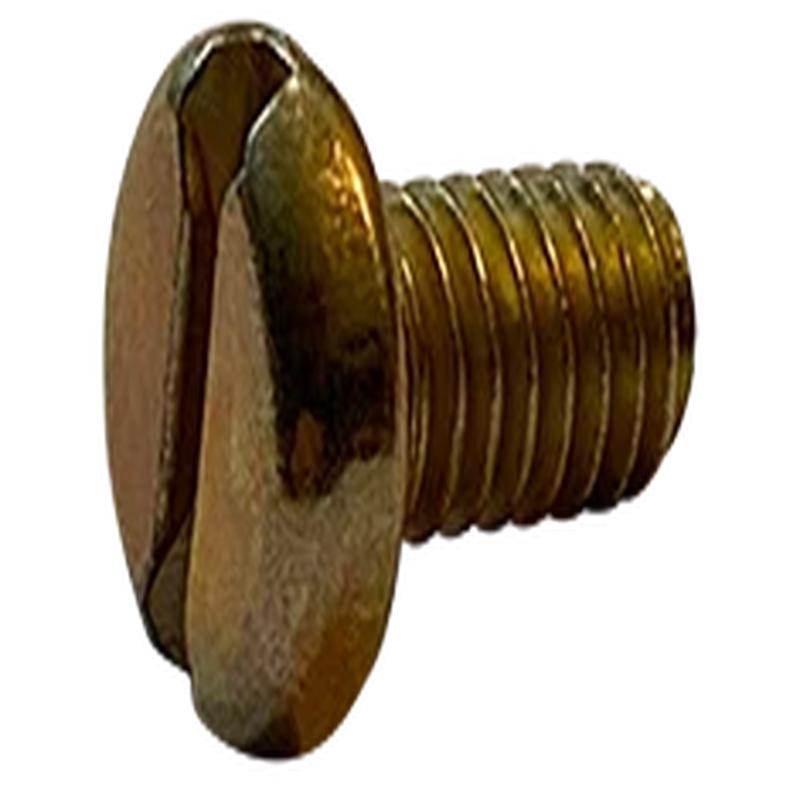 [7000 BULK] Machine Screws Slotted Pan Zinc Yellow 10/32 X 1/2