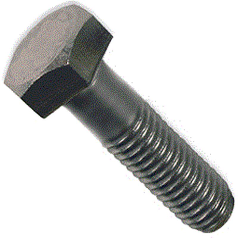 [80 PKG] Hex Head Cap Screws Grade 2 Steel Plain 5/8-11 x 4 1/2"" (PT)