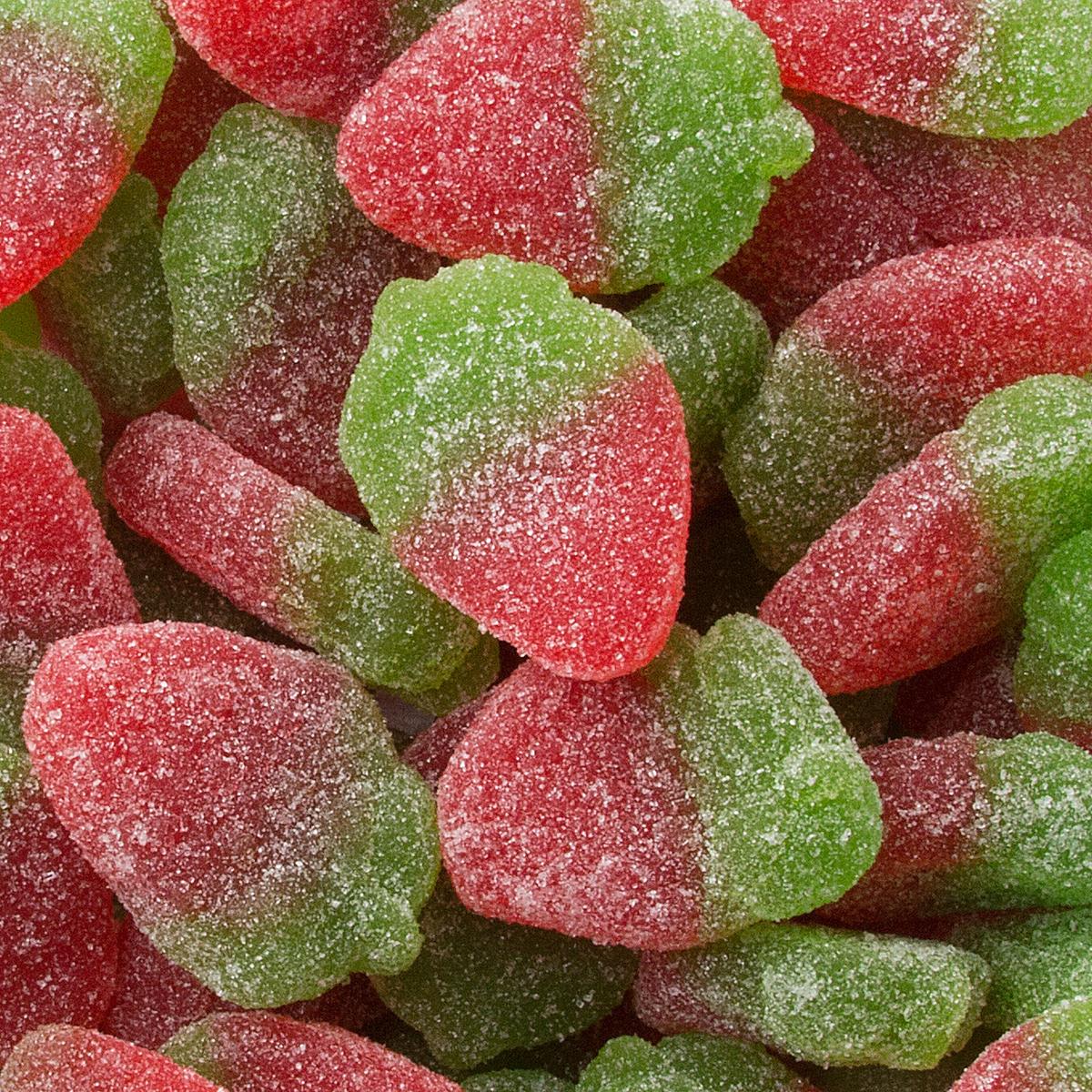 Passover Sour Strawberry Gummies - 1.1 LB Bag