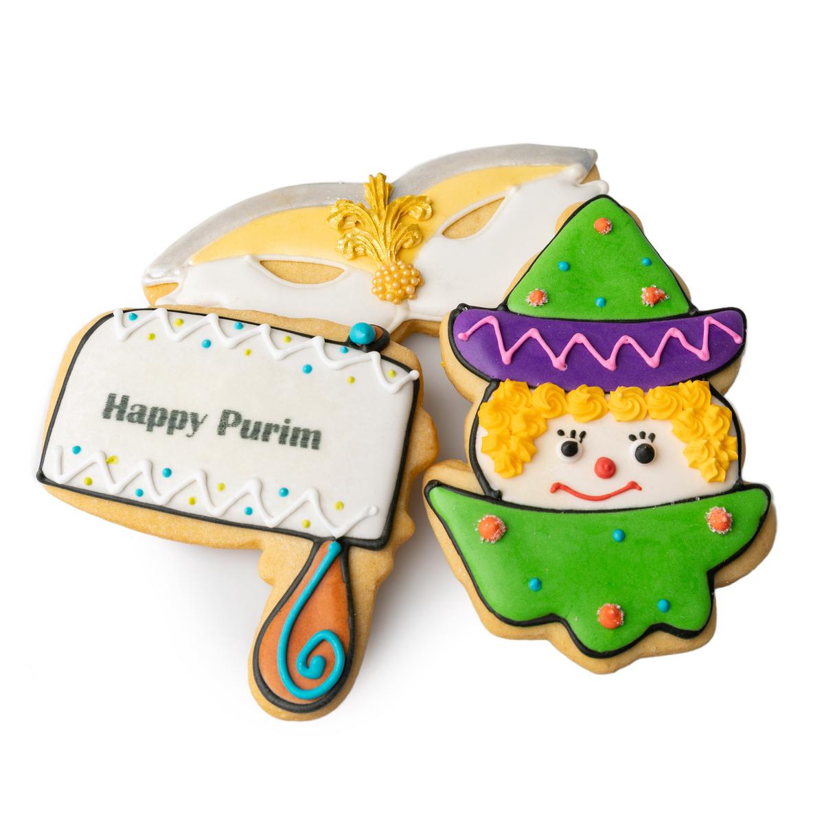 Purim Decorative Cookie Favor