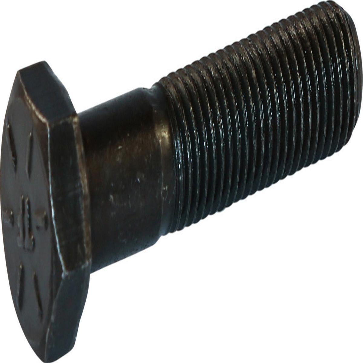 1 1/8-7 x 4 1/2 Grade 8 Hex Cap Screw Plain Domestic USA (5)