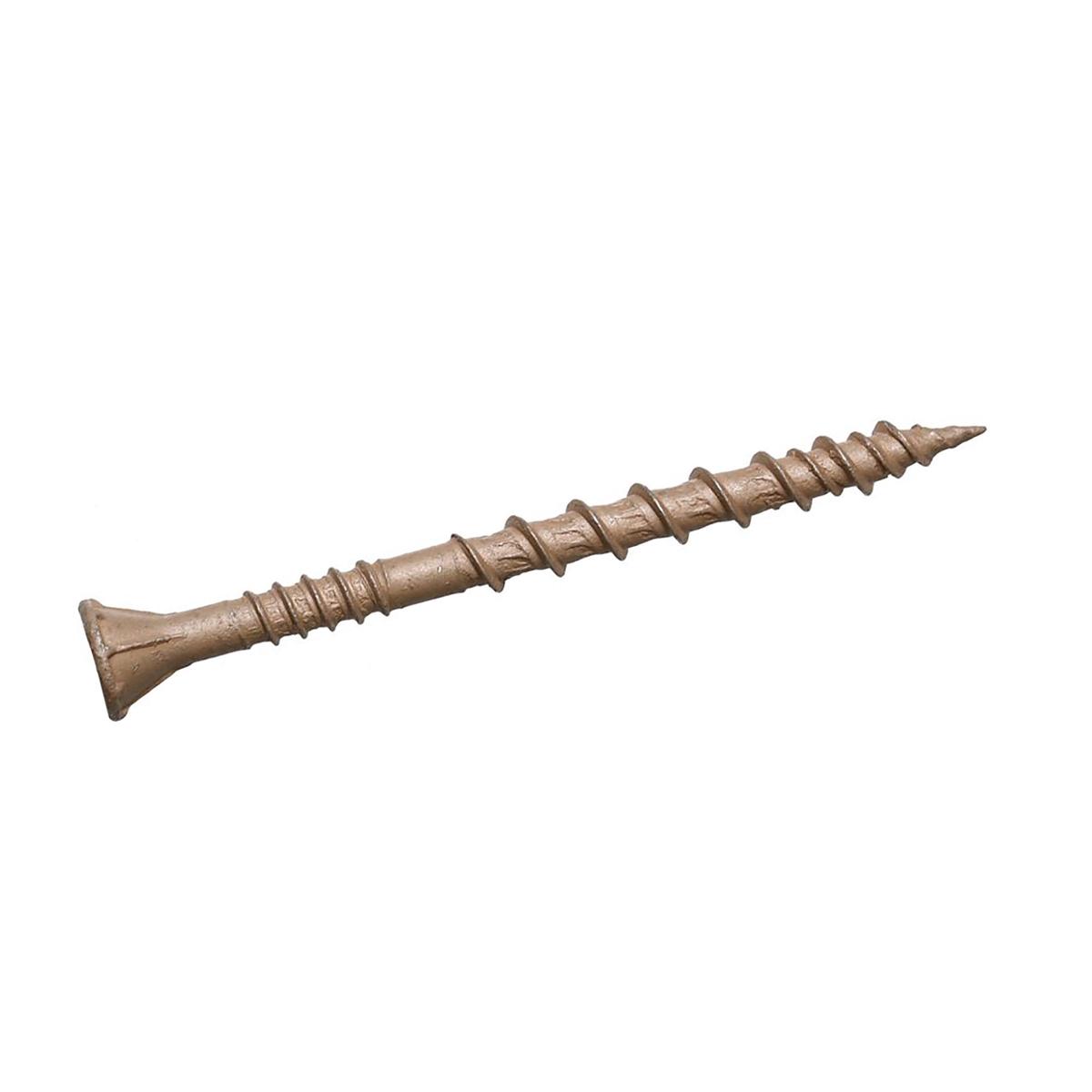#10 x 2 Simpson Deck-Drive DSV WOOD Quik Guard Coating Screw (T25 6-Lobe) Tan - Box (110)