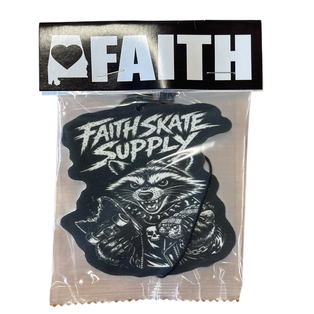 Faith Skate Shop Day 2026 Punk Panda Air Freshner