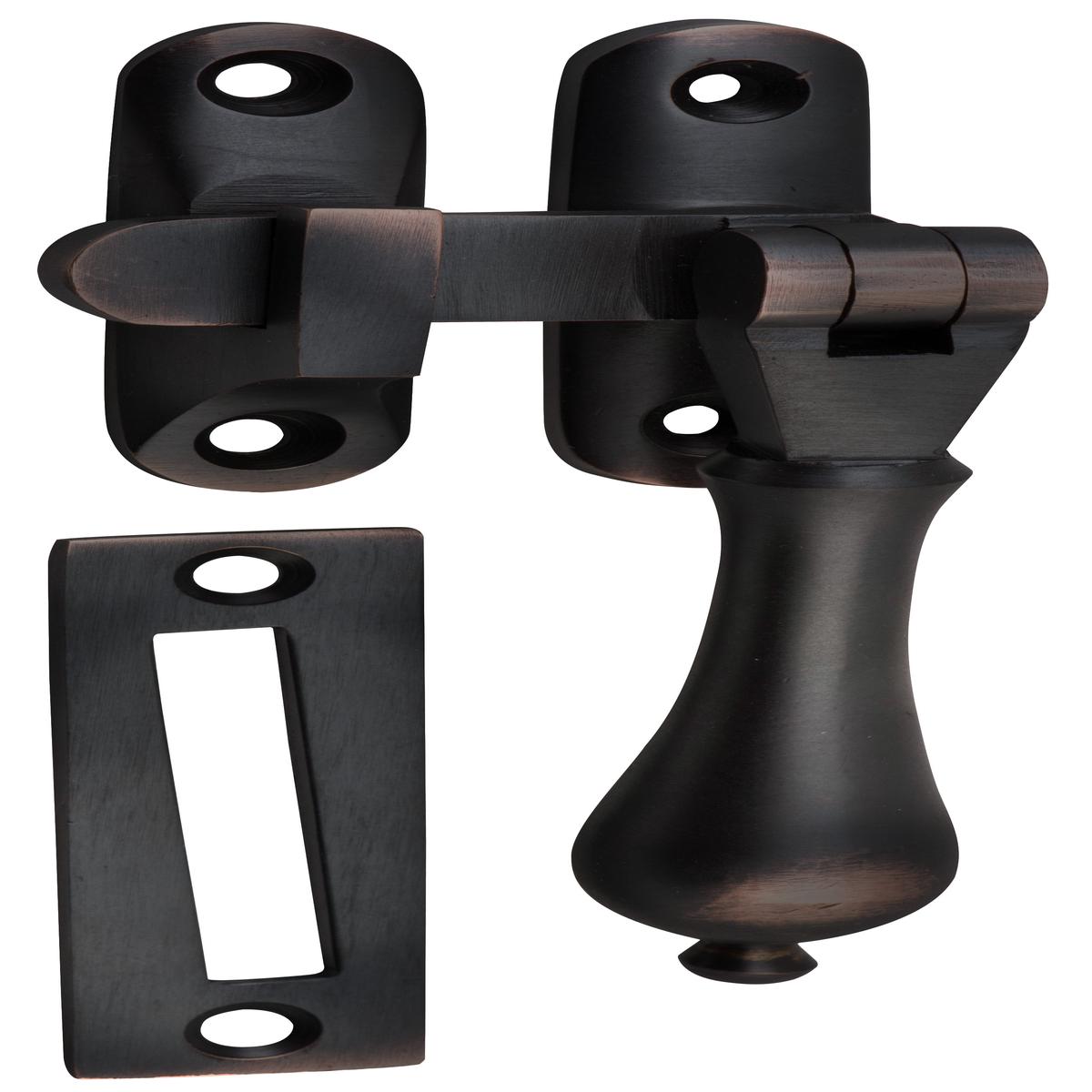 Long Throw Teardrop Casement Fasteners by Tradco - Antique Copper | W40xP30mm Drop 95mm