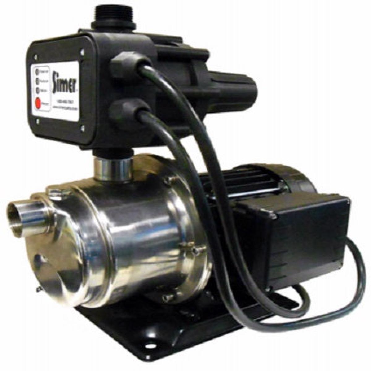 Pentair 4075SS-01 Simer 3/4 HP Water Pressure Booster Pump - Quantity of 1