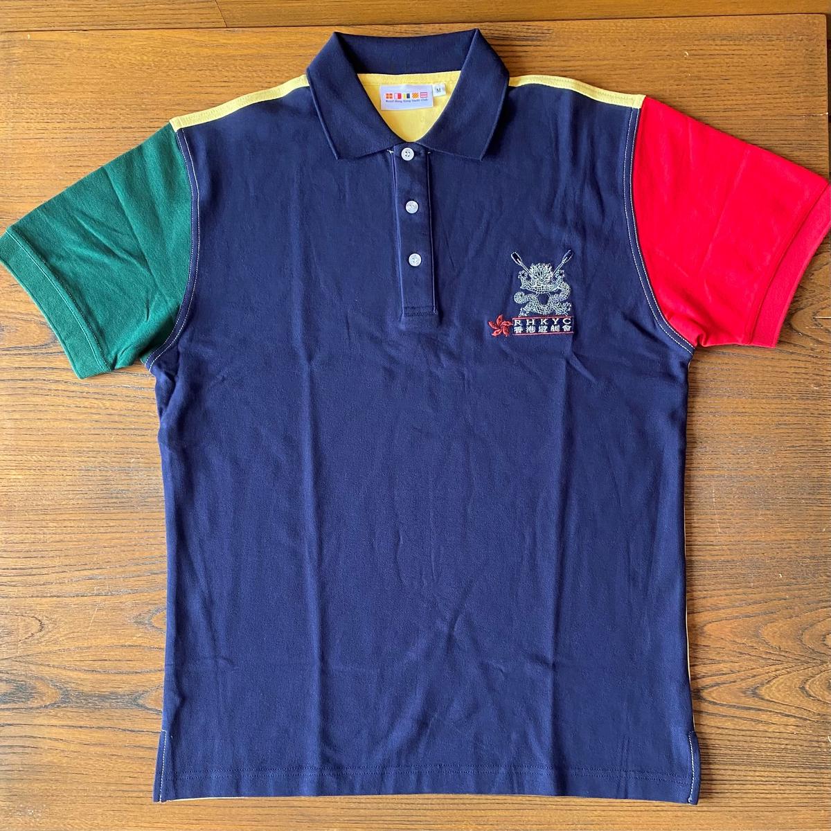 Rowing Polo Red/Green Sleeve - S