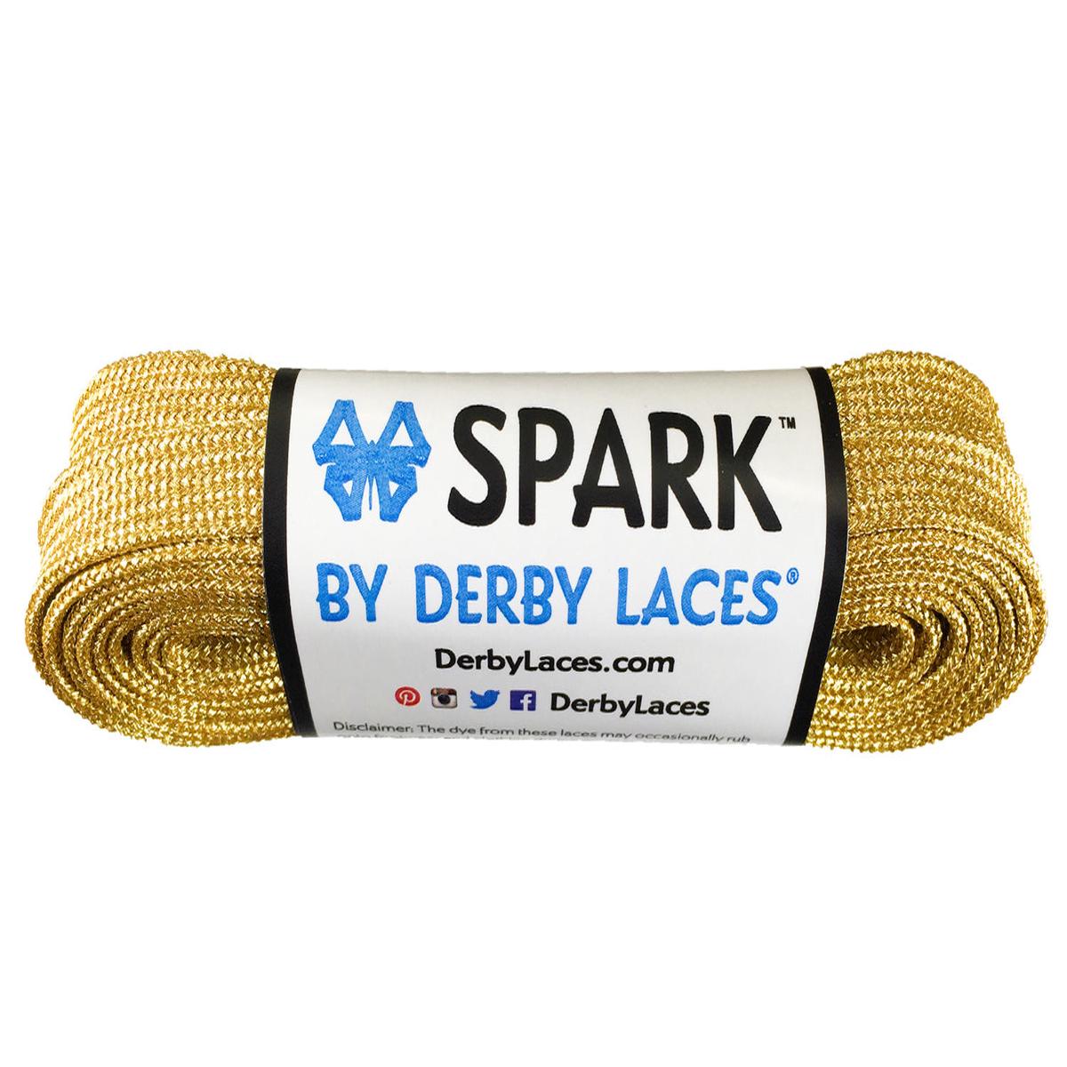 Derby Laces - SPARK | 108" (274cm) - Gold