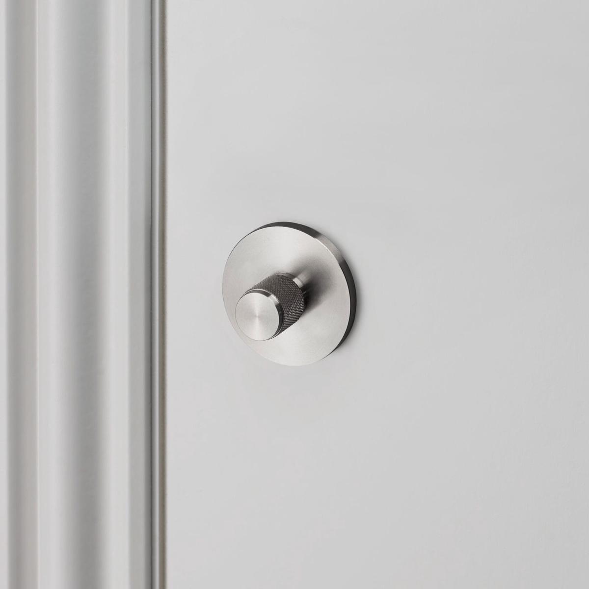 UK THUMBTURN LOCK / CROSS / Multiple Finishes | By Buster + Punch - Steel