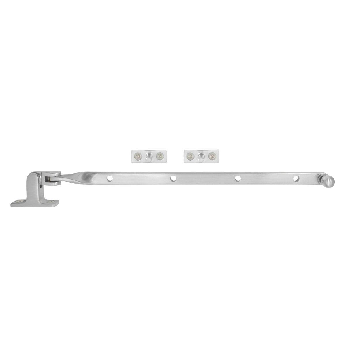 Window Fanlight Stays by Windsor - 300mm | Satin Chrome (Stocked)
