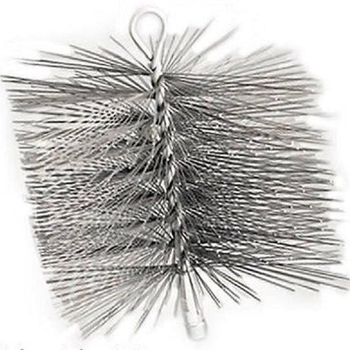(12) Imperial BR0185 8" x 8" Square Single Spiral Wire Chimney Cleaning Brush
