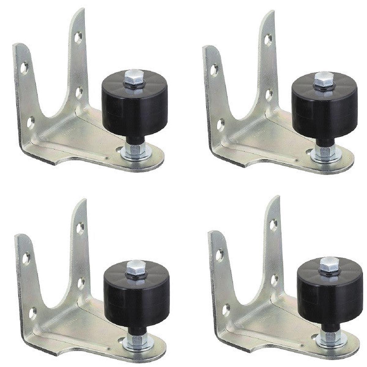 (4) ea Stanley N100-875 Zinc Barn Door Guide / Stay Rollers