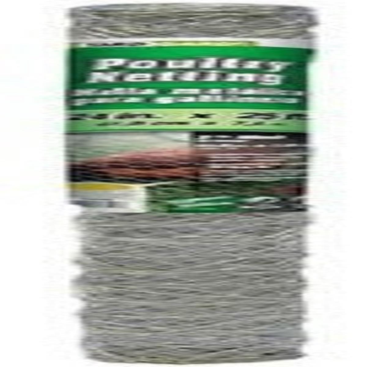 Midwest 308464B 24" x 25' 2" Poultry Netting Chicken Wire Fence Fencing - Quantity of 1