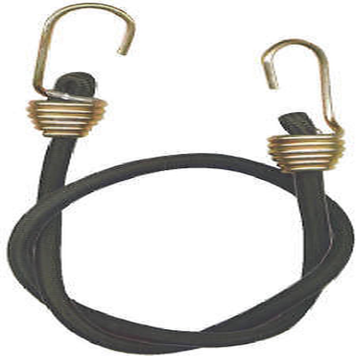 (50) Keeper 06180 24" Black Industrial Strength Bungee Cords w HD Steel Hooks