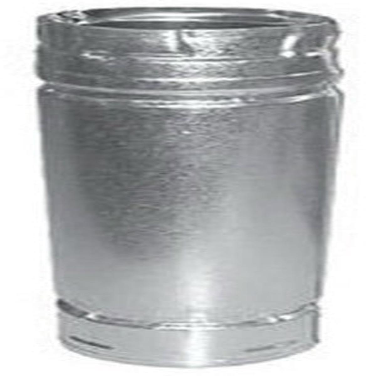 Duravent 4PVL-36R 4" x 36" Twist Lock Pellet Vent Chimney Pipe - Quantity of 2