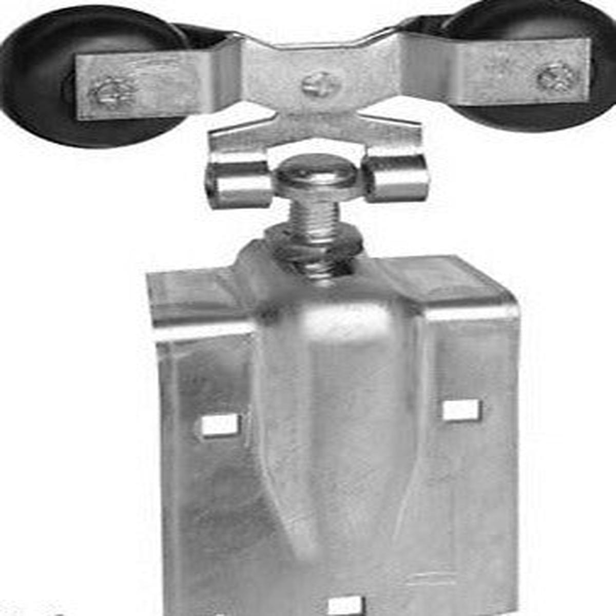(5) pair National N193-730 Zinc 600 lb Barn Door Hangers / Rollers w Door Strap
