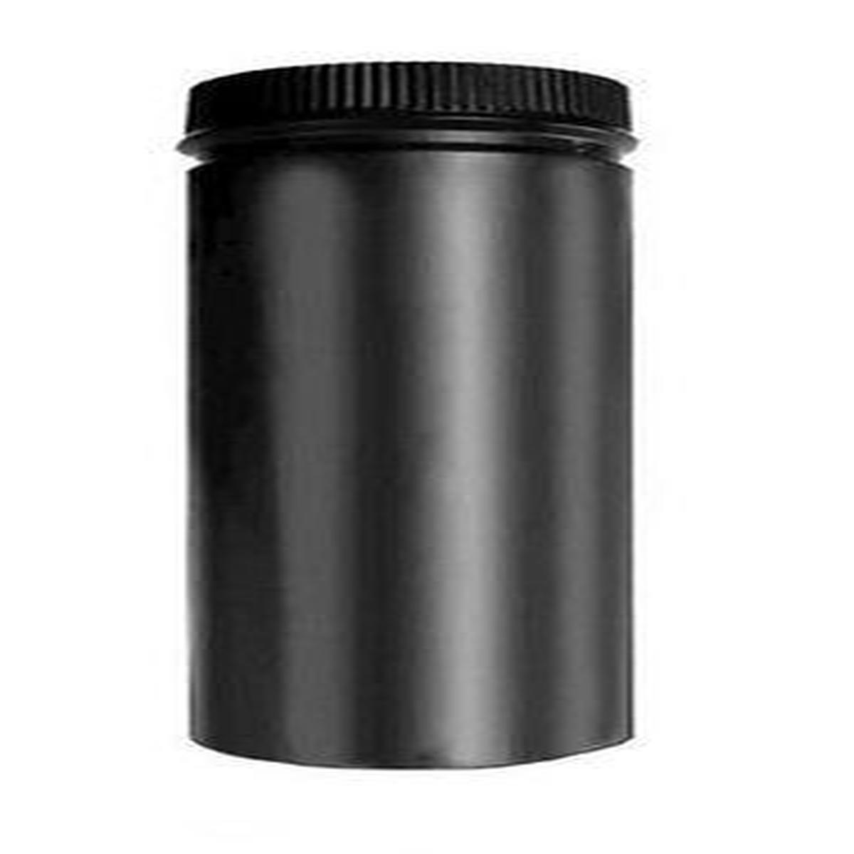 Selkirk DSP8P36-1 8" x 36" Matte Black Double Wall Steel Chimney Smoke Pipe