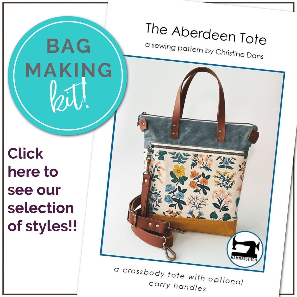 Aberdeen Tote - Complete Bag Making Kit