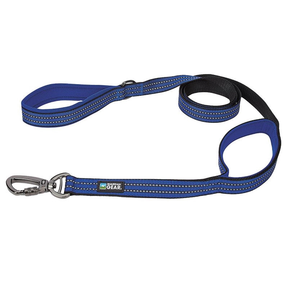 Guardian Gear ZA5172 06 19 Reflective Dog Leash 6 ft L Nylon Line Blue Fastening Method Snap