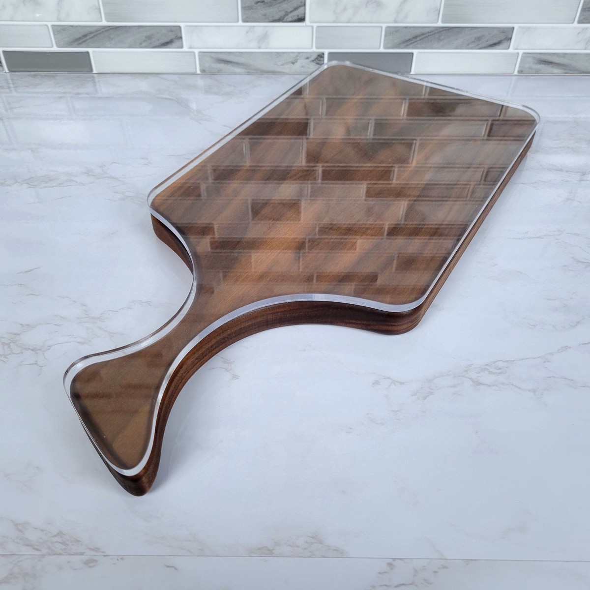 15x7 inch Skinny Modern Full Charcuterie Board Template