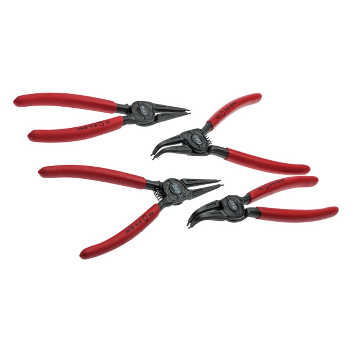 Set Of Circlip Pliers 4pcs NWS 792