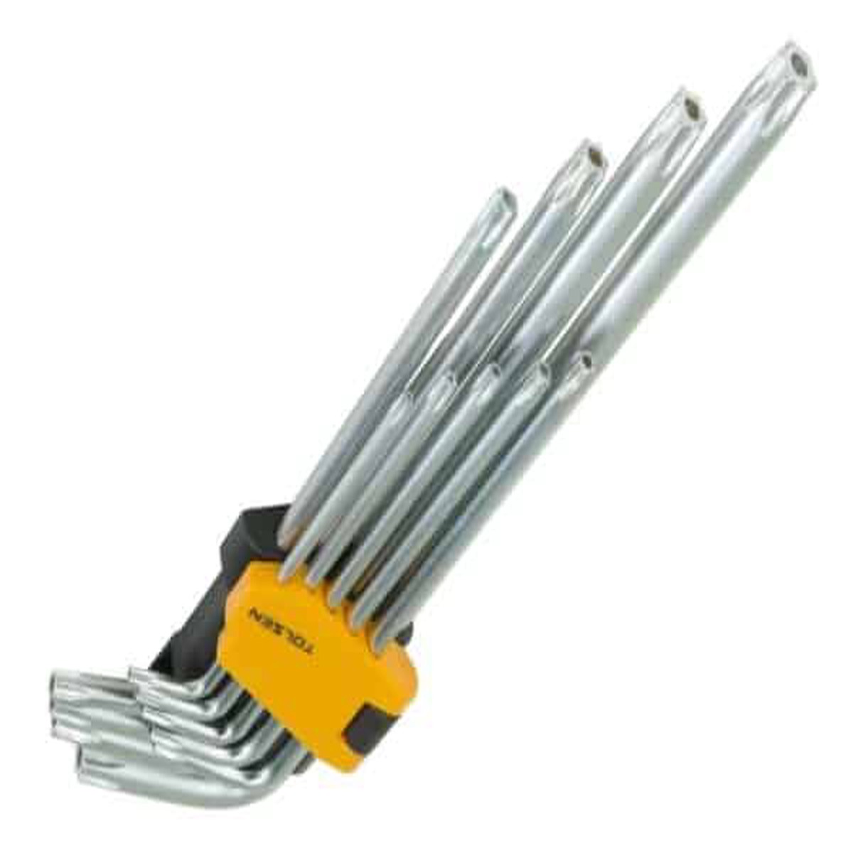 9Pcs Torx Extra-long Arm Hex Key Set Tolsen 20057