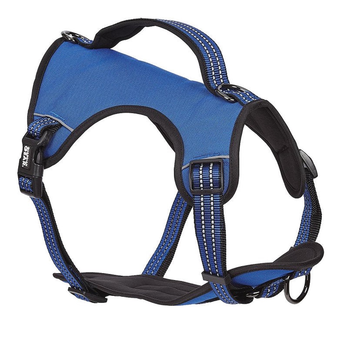 Guardian Gear ZA0031 10 19 Reflective Harness 12 to 20 in Fastening Method O-Ring Strap Nylon Harness