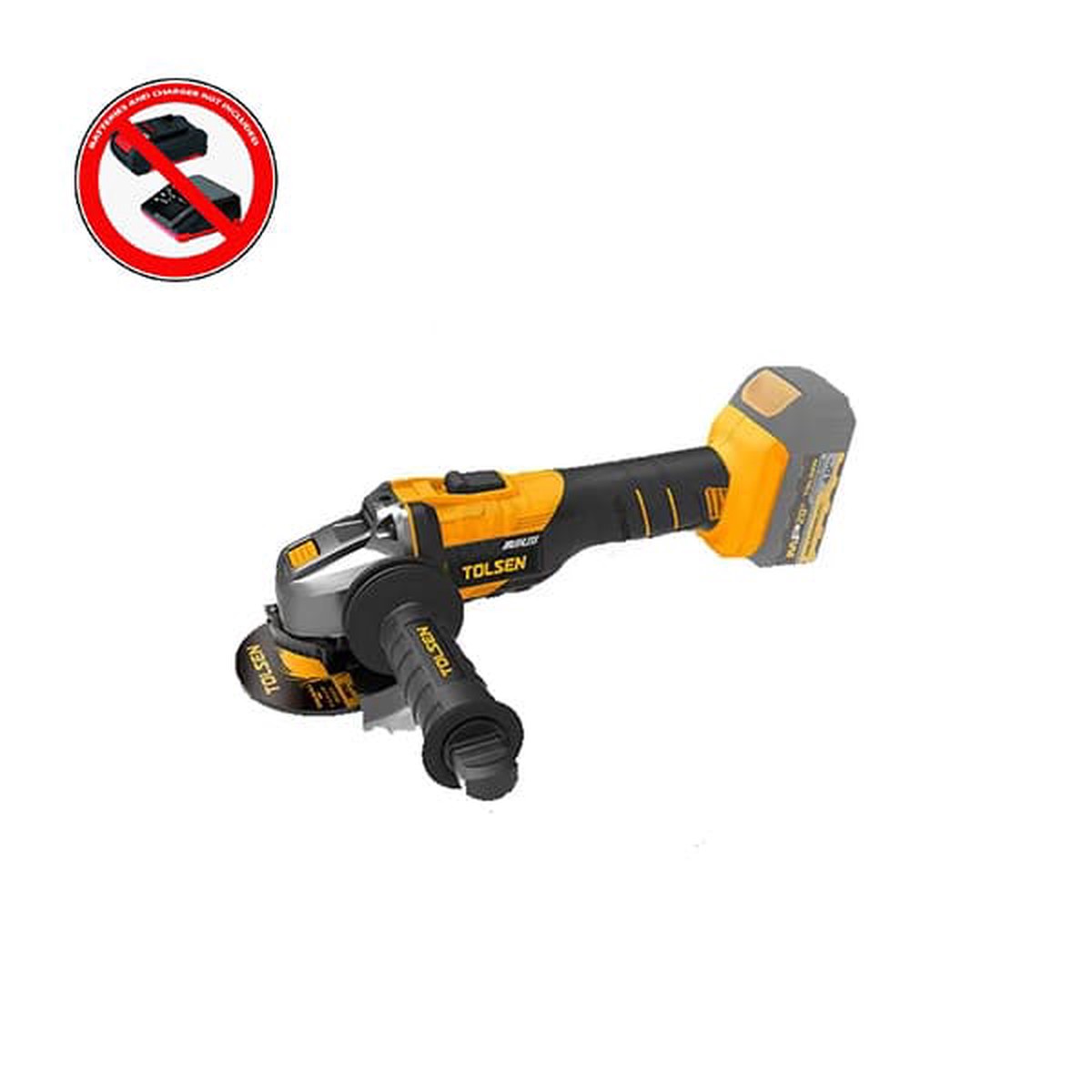 LI-ION CORDLESS ANGLE GRINDER 20V Tolsen 87223