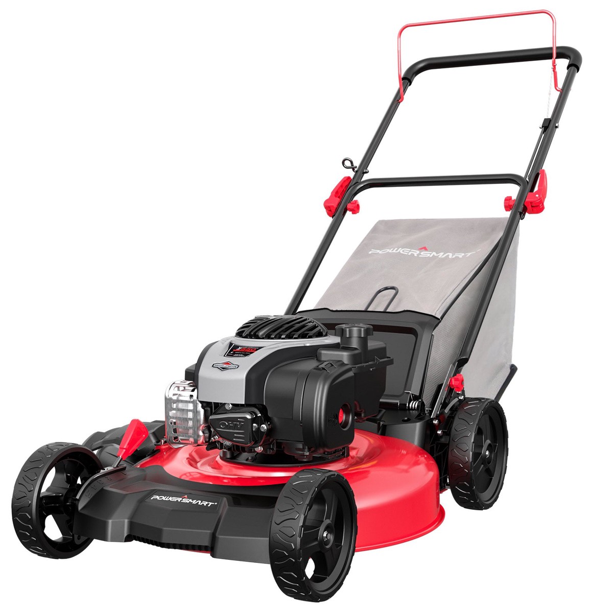 21 140cc Gas Push Lawn Mower w Briggs Stratton E550 Engine B8621P