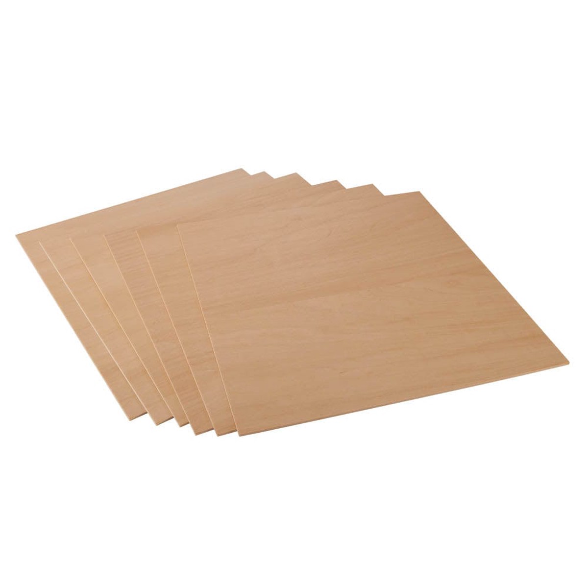 18 Engravable Basswood Plywood Sheets - 12 x 12 - 6 Piece